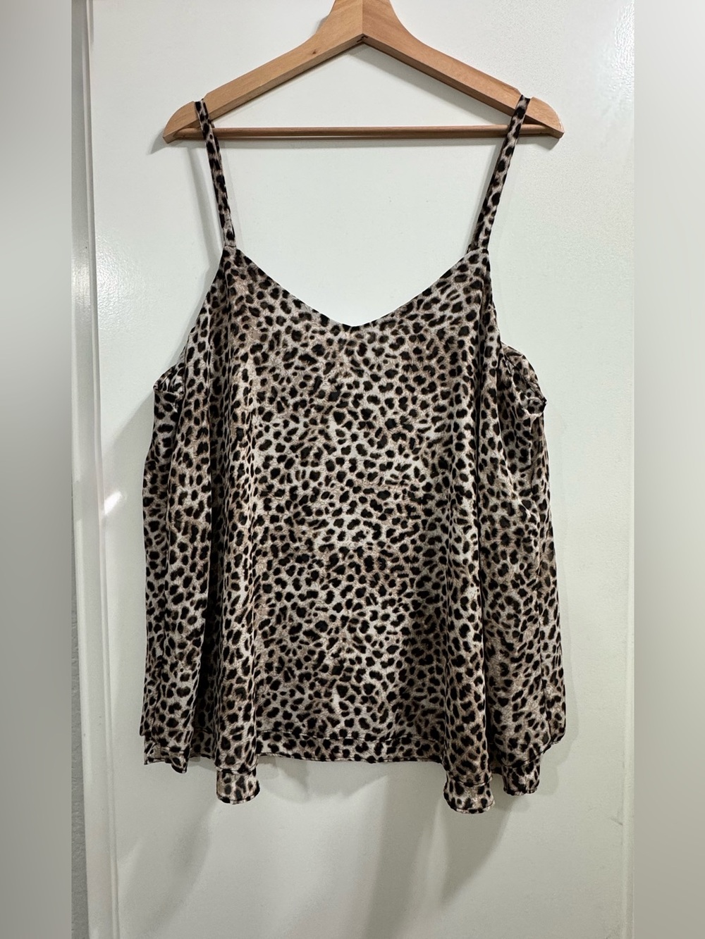 Torrid, Leopard Print Cami Blouse, Women’s Size 0